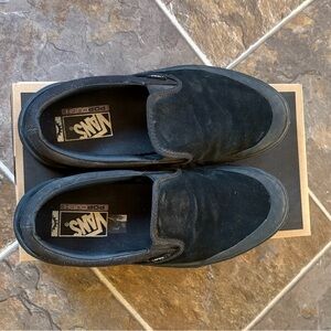Vans Men's Black Slip-On Shoes
